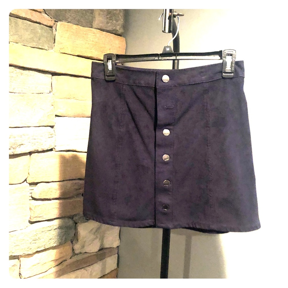 Button down skirt